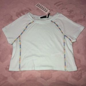 BRAND NEW Urban Outfitters Out From Under Blue Crop Top